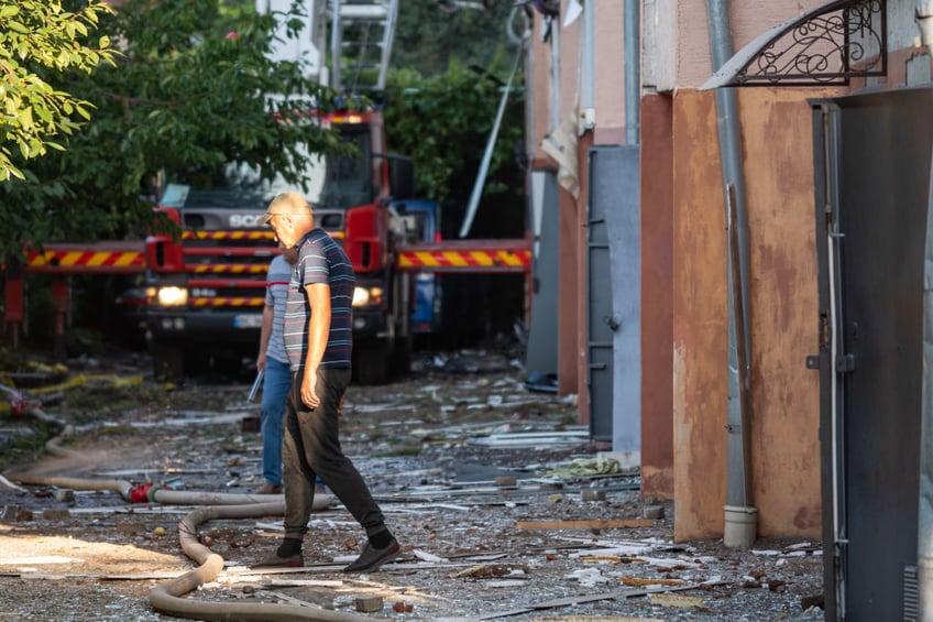 russia strikes lviv city on ukraines polish border several injured