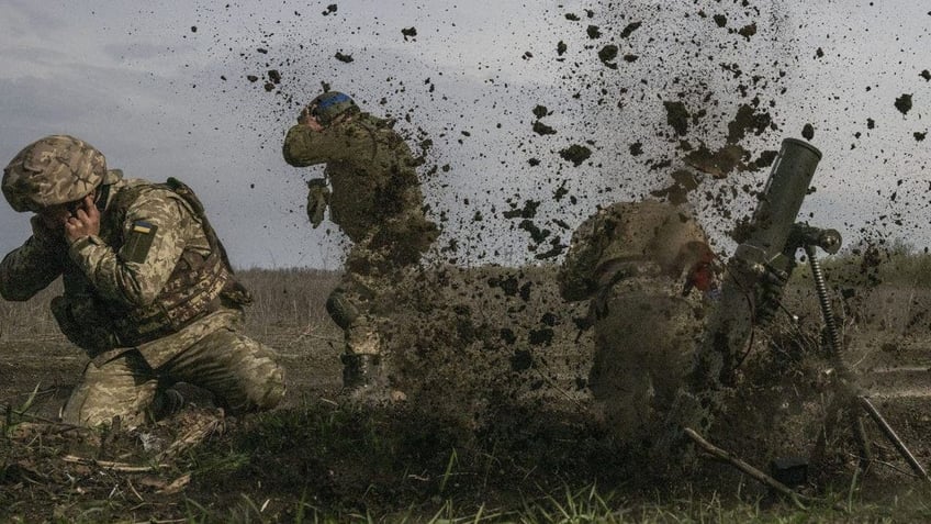 Ukrainian troops Bakhmut