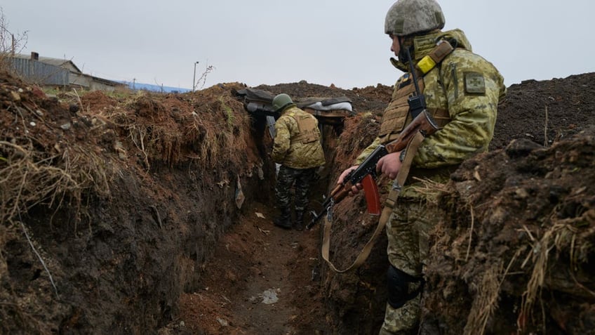 Ukraine troops