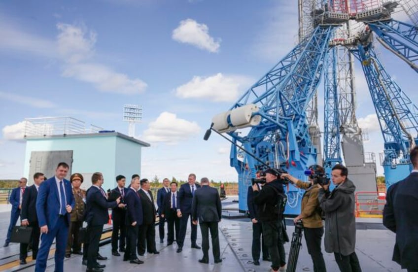 russian spaceport visited by north koreas kim has a history of corruption and construction delays