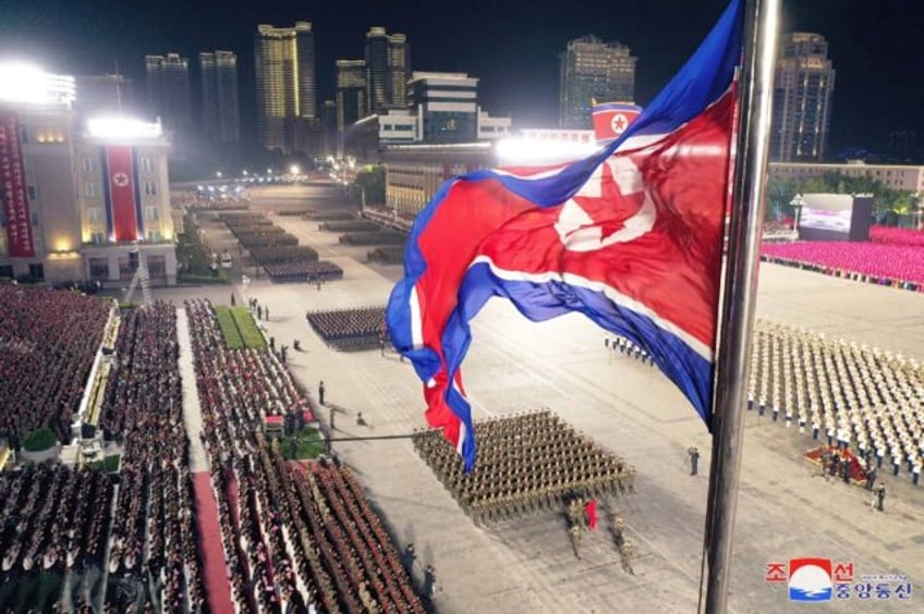 russians chinese officials attend n korea anniversary parade