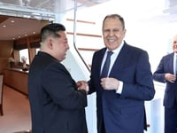 Russia's Lavrov warns US against 'exploiting' alliances as he meets with Kim Jong Un in North Korea