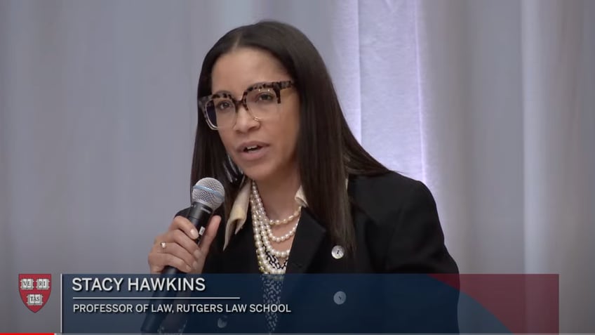 Rutgers professor Stacy Hawkins 