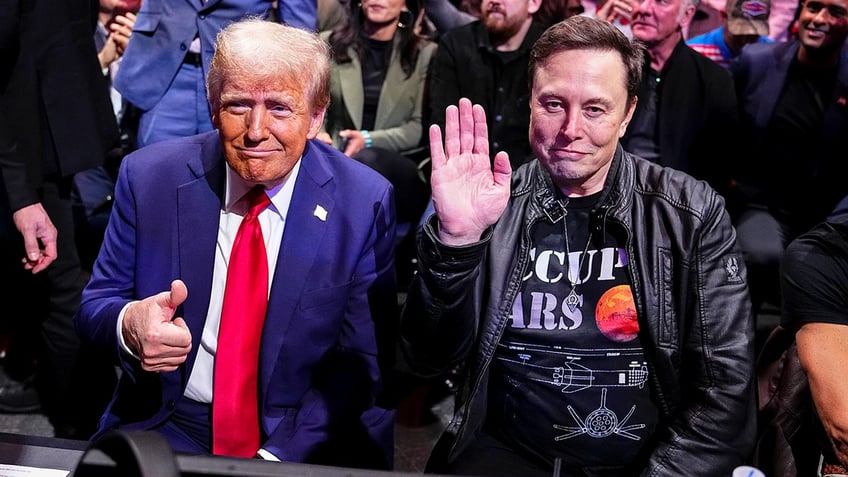 Donald Trump and Elon Musk