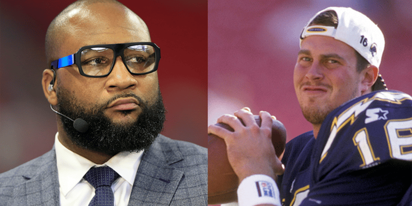 ryan leaf espn pundit marcus spears argue over johnny manziel documentary