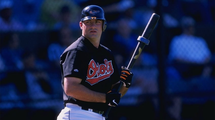 Ryan Minor during a spring training game