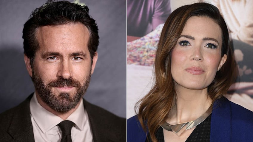 ryan reynolds mandy moore mock sag aftra over strike friendly halloween costume rules is this a joke