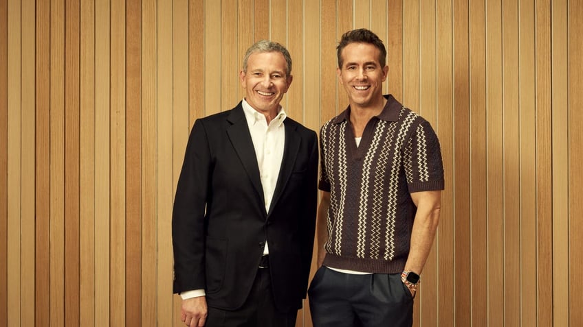 During the same night as the Critics Choice Awards, Reynolds shared on social media that he attended a J.P. Morgan summit with the CEO of Disney, Bob Iger.