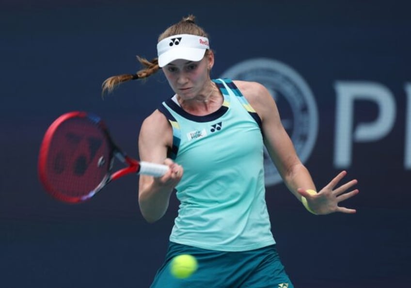 Elena Rybakina of Kazakhstan beat Victoria Azarenka in three sets on Thursday to reach the