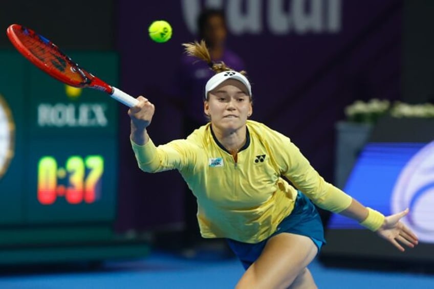 Elena Rybakina is wary of the windy conditions ahead of her Indian Wells title defence