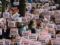 S. Korea presidential candidates rally ahead of June 3 vote