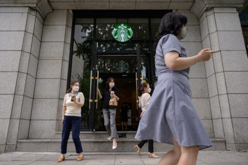 Starbucks in South Korea has banned customers from using the names of the country's presid
