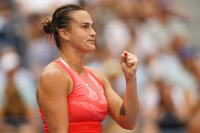 sabalenka beats zheng to reach us open semi finals