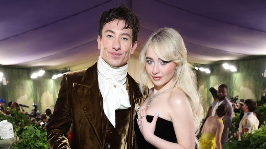 Barry Keoghan and Sabrina Carpenter at the Met Gala