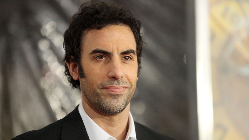 Sacha Baron Cohen on the red carpet