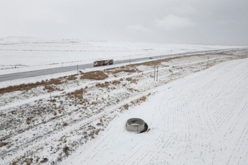 More snow was expected with orange warnings in place for several parts of the country