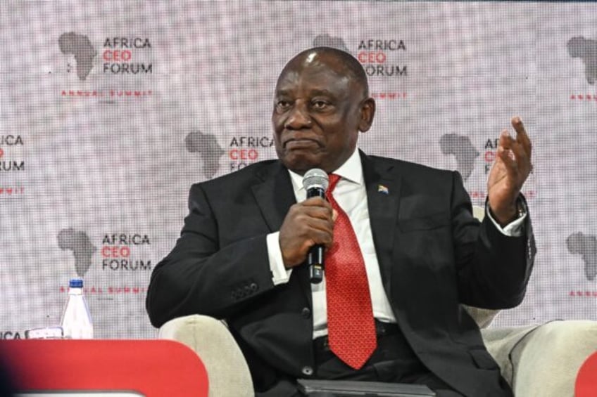 President Cyril Ramaphosa visits Washington with bilateral ties hit by claims of "persecu