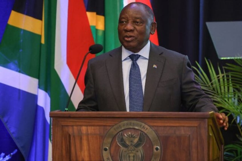 President Ramaphosa said a green transition to meet the climate challenge had to be "just