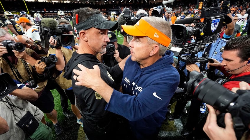 Dennis Allen and Sean Payton