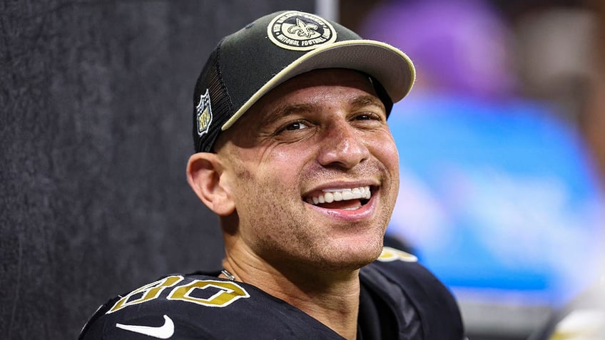 Jimmy Graham smiles