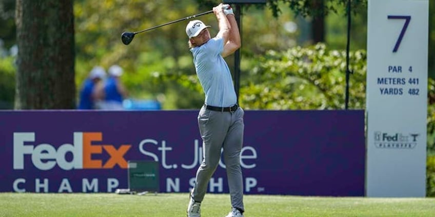 sam burns nails impressive hole in one at st jude championship