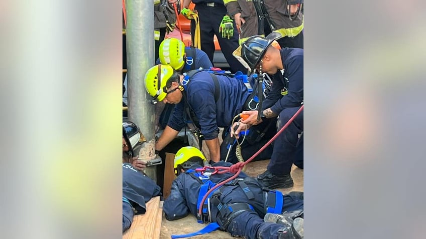 san francisco utility worker dies after being trapped under mound of dirt fire officials say