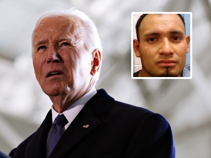 JOINT BASE ANDREWS, MARYLAND - JANUARY 20: Former U.S. President Joe Biden speaks at Joint