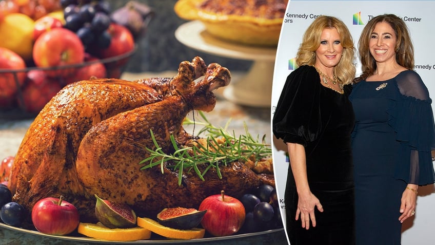 Sandra Lee and friend Alexandra Stanton, right, are spending Thanksgiving together in 2024.