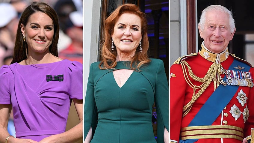 kate middleton/sarah ferguson/king charles