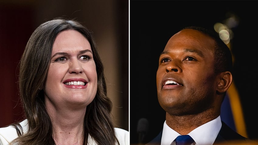 sarah sanders wades into crucial kentucky governor race as republicans look to flip second seat from dems