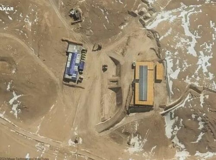 satellite images show rapid chinese build up in disputed border area