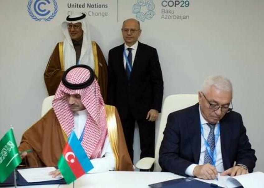 saudi arabia leading a push back on commitments to leave fossil fuels at cop29