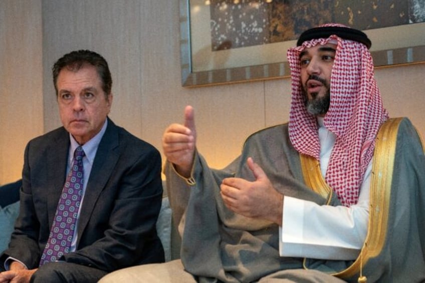 Prince Faisal bin Bandar bin Sultan Al Saud and Savvy Games Group CEO Brian Ward discuss S