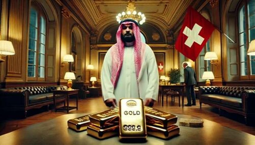 saudi central bank caught secretly buying 160 tonnes of gold in switzerland