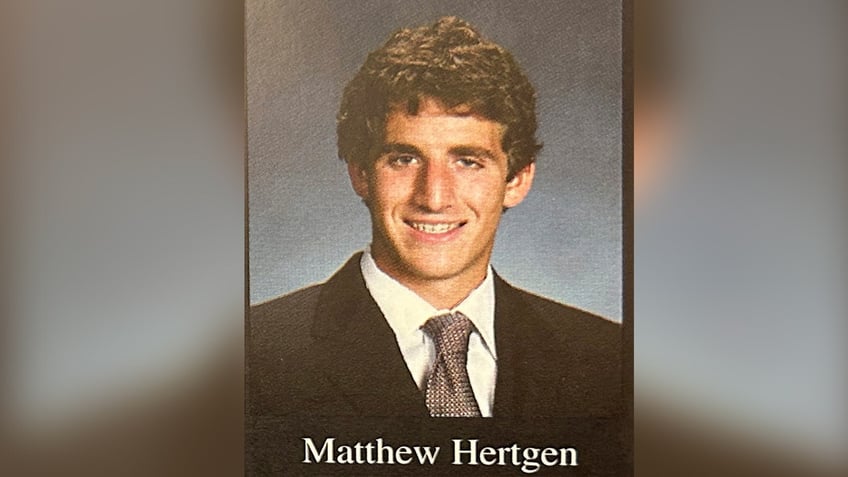 Matthew Hertgen, Princeton resident who allegedly murdered his brother is seen in a yearbook photo