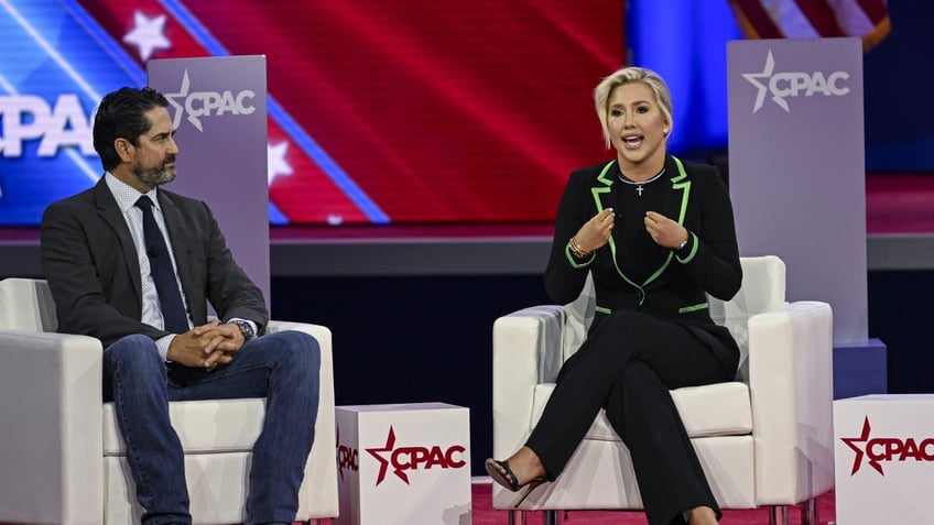 savanahha chrisley speaking at cpac