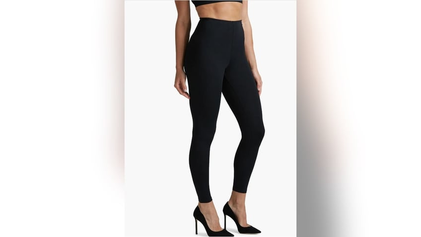 Smooth your midsection with this pair of compression leggings. 
