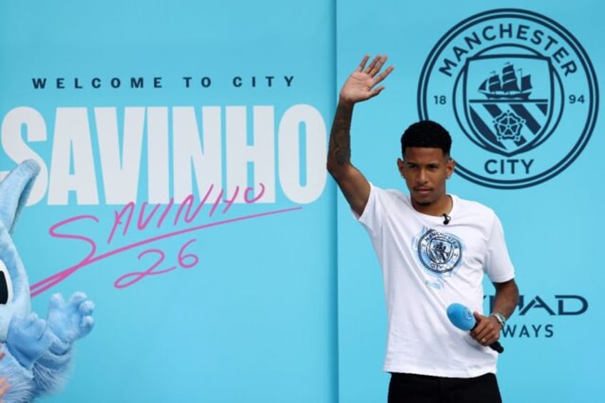 'It's a new page in history' for Manchester City new boy Savinho