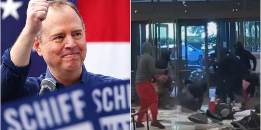 schiffs gop opponent rips dem for ignoring las smash and grab crime surge enabling criminal culture