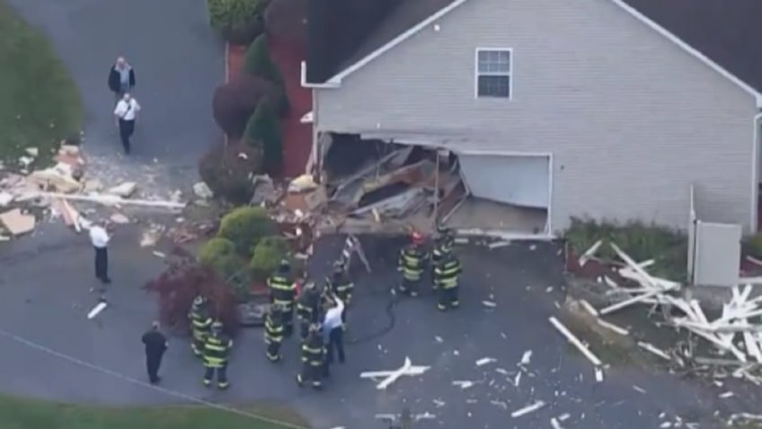 school bus crashes into edison nj home causing extensive damage