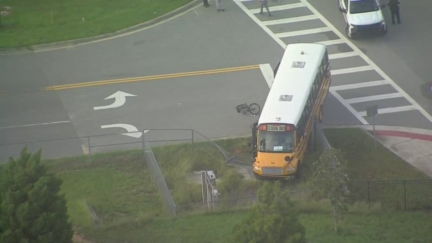 school bus hits kills florida high school student riding bicycle in crosswalk authorities