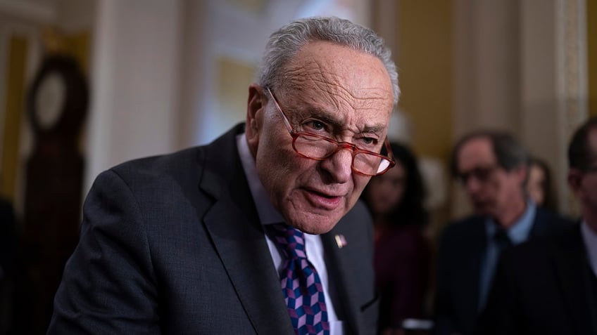 schumer blasts house republican for antisemitic meme accusing congress of snubbing american patriotism