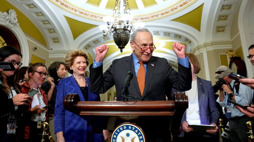 schumer praised by conservative faith leader for profile in courage condemning left wing antisemitism