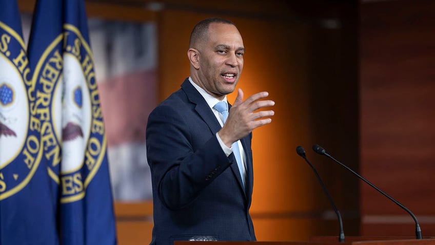 Jeffries press conference at Capitol