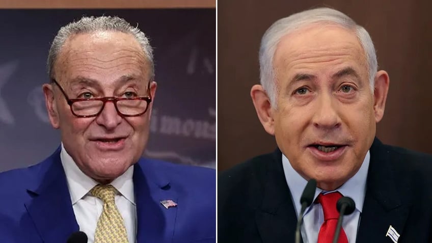 Schumer, Netanyahu split