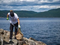 Scientists track plastic waste in pristine Canada marine park