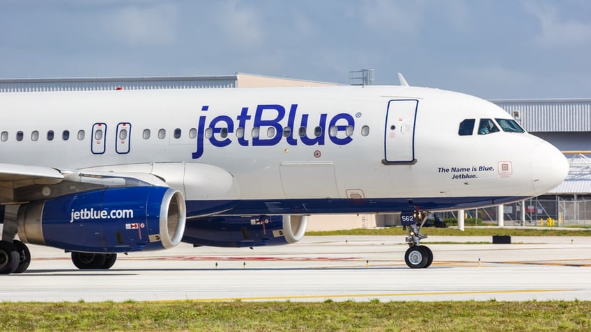 Jet Blue flight