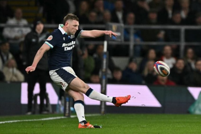 Finn Russell made his Scotland debut in 2014