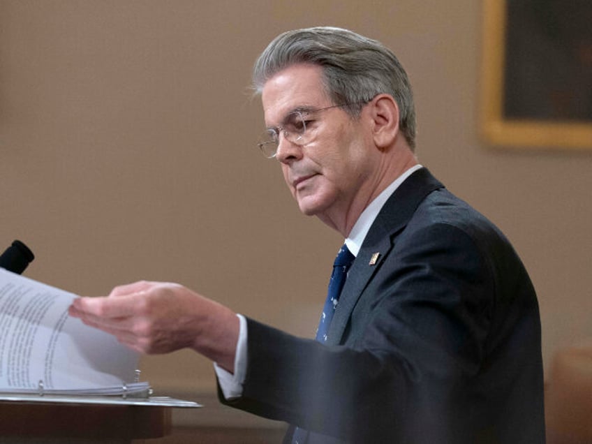 Treasury Secretary Scott Bessent testifies before the House Ways and Means Committee heari