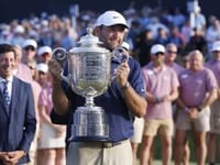 Scottie Scheffler stays steady at PGA Championship to secure third major